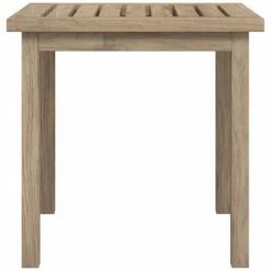 VidaXL Table d'appoint 45x45x45 cm Bois massif de teck -Tables d'appoint Soldes image 4 340745