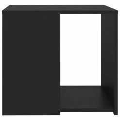 VidaXL Table d'appoint Noir 50x50x45 cm Aggloméré -Tables d'appoint Soldes image 4 806383