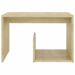 VidaXL Table d'appoint Chêne sonoma 59x36x38 cm Aggloméré -Tables d'appoint Soldes image 4 806699