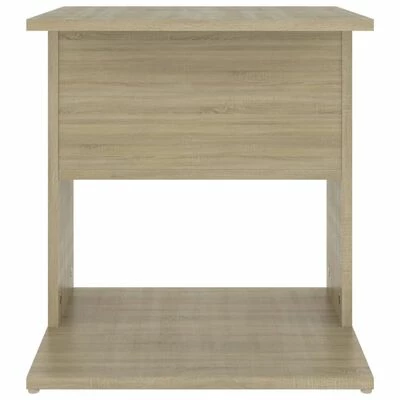 VidaXL Table d'appoint Chêne sonoma 45x45x48 cm Aggloméré 4 VidaXL Table d'appoint Chêne sonoma 45x45x48 cm Aggloméré – Image 4