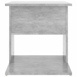 VidaXL Table d'appoint Gris béton 45x45x48 cm Aggloméré -Tables d'appoint Soldes image 4 806808