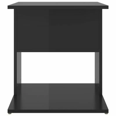 VidaXL Table d'appoint Noir brillant 45x45x48 cm Aggloméré 4 VidaXL Table d'appoint Noir brillant 45x45x48 cm Aggloméré – Image 4