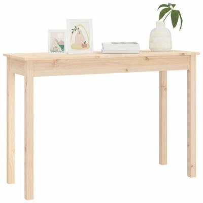 VidaXL Table console 110x40x75 cm Bois massif de pin 4 VidaXL Table console 110x40x75 cm Bois massif de pin – Image 4