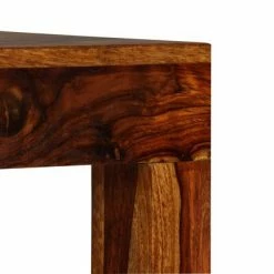 VidaXL Table console Bois massif de Sesham 120 x 35 x 75 cm -Tables d'appoint Soldes image 5 243949