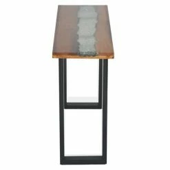 VidaXL Table console Teck 100 x 35 x 75 cm -Tables d'appoint Soldes image 5 245065