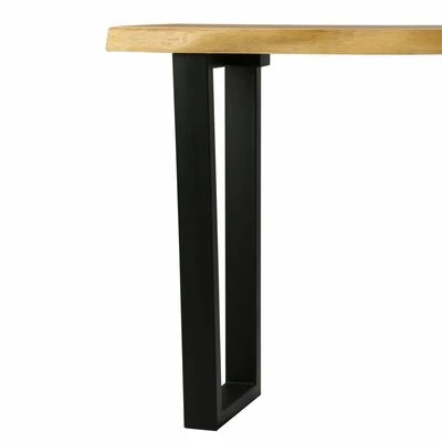 VidaXL Table console Bois d'arbre à pluie massif 110x35x75 cm 5 VidaXL Table console Bois d'arbre à pluie massif 110x35x75 cm – Image 5
