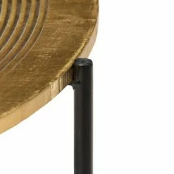 VidaXL Ensemble de tables 2 pcs MDF recouvert de laiton 10 VidaXL Ensemble de tables 2 pcs MDF recouvert de laiton -Tables d'appoint Soldes image 5 246285