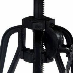 VidaXL Table d'appoint 60x(46-63) cm Bois de manguier massif et fonte 10 VidaXL Table d'appoint 60x(46-63) cm Bois de manguier massif et fonte -Tables d'appoint Soldes image 5 247915