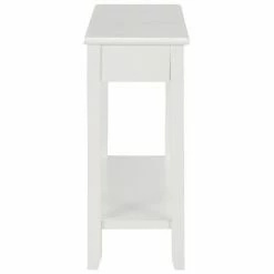 VidaXL Table console Blanc 110x35x80 cm Bois 10 VidaXL Table console Blanc 110x35x80 cm Bois -Tables d'appoint Soldes image 5 249900