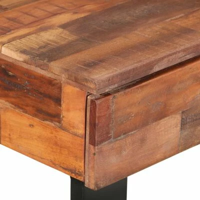 VidaXL Table console 110 x 30 x 76 cm Bois de récupération massif 5 VidaXL Table console 110 x 30 x 76 cm Bois de récupération massif – Image 5