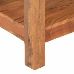 VidaXL Table console 86x30x76 cm Bois de récupération massif -Tables d'appoint Soldes image 5 288098