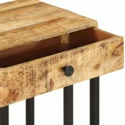 VidaXL Table d'appoint en forme d'U 45x30x61cm Bois de manguier massif 10 VidaXL Table d'appoint en forme d'U 45x30x61cm Bois de manguier massif -Tables d'appoint Soldes image 5 289091