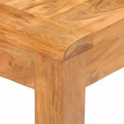 VidaXL Table console 110x40x76 cm Bois d'acacia massif -Tables d'appoint Soldes image 5 289629