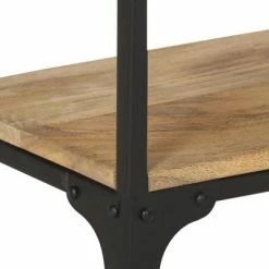 VidaXL Table console 110x30x75 cm Bois de manguier massif -Tables d'appoint Soldes image 5 320259