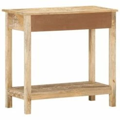VidaXL Table console 80x35x74 cm Bois de manguier massif -Tables d'appoint Soldes image 5 320379