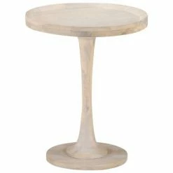 VidaXL Table d'appoint Ø60x75 cm Bois de manguier massif -Tables d'appoint Soldes image 5 320598