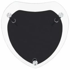 VidaXL Table 2 niveaux Transparent et noir 38x38x50 cm Verre trempé -Tables d'appoint Soldes image 5 322786