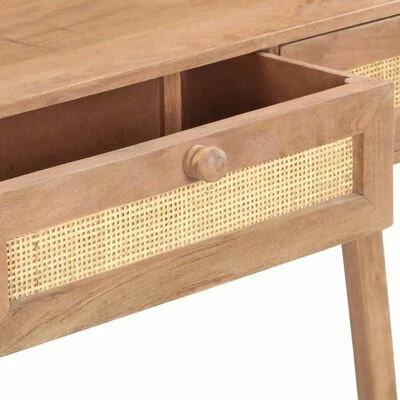 VidaXL Table console 100x35x76 cm Bois de manguier massif 5 VidaXL Table console 100x35x76 cm Bois de manguier massif – Image 5