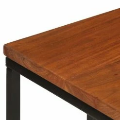 VidaXL Table d'appoint 35x45x65 cm Bois d'acacia massif -Tables d'appoint Soldes image 5 327439
