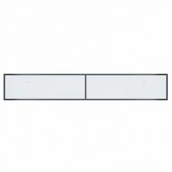 VidaXL Table console Blanc 220x35x75,5 cm Verre trempé 10 VidaXL Table console Blanc 220x35x75,5 cm Verre trempé -Tables d'appoint Soldes image 5 331712