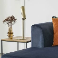 House Nordic Table latérale Avery Chêne et noir -Tables d'appoint Soldes image 5 442752