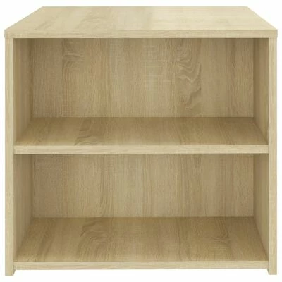 VidaXL Table d'appoint Chêne sonoma 50x50x45 cm Aggloméré 5 VidaXL Table d'appoint Chêne sonoma 50x50x45 cm Aggloméré – Image 5