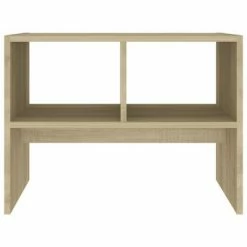 VidaXL Table d'appoint Chêne sonoma 60x40x45 cm Aggloméré -Tables d'appoint Soldes image 5 806708