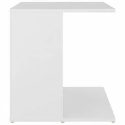 VidaXL Table d'appoint Blanc 45x45x48 cm Aggloméré 10 VidaXL Table d'appoint Blanc 45x45x48 cm Aggloméré -Tables d'appoint Soldes image 5 806804