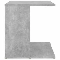 VidaXL Table d'appoint Gris béton 45x45x48 cm Aggloméré -Tables d'appoint Soldes image 5 806808