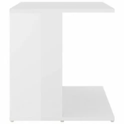 VidaXL Table d'appoint Blanc brillant 45x45x48 cm Aggloméré 10 VidaXL Table d'appoint Blanc brillant 45x45x48 cm Aggloméré -Tables d'appoint Soldes image 5 806810