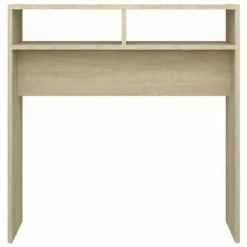 VidaXL Table console Chêne sonoma 78x30x80 cm Aggloméré 10 VidaXL Table console Chêne sonoma 78x30x80 cm Aggloméré -Tables d'appoint Soldes image 5 808299