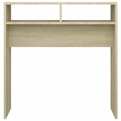 VidaXL Table console Chêne sonoma 78x30x80 cm Aggloméré 5 VidaXL Table console Chêne sonoma 78x30x80 cm Aggloméré – Image 5