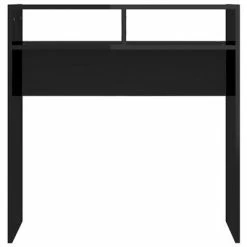VidaXL Table console Noir brillant 78x30x80 cm Aggloméré 10 VidaXL Table console Noir brillant 78x30x80 cm Aggloméré -Tables d'appoint Soldes image 5 808303