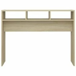 VidaXL Table console Chêne sonoma 105x30x80 cm Aggloméré 10 VidaXL Table console Chêne sonoma 105x30x80 cm Aggloméré -Tables d'appoint Soldes image 5 808308