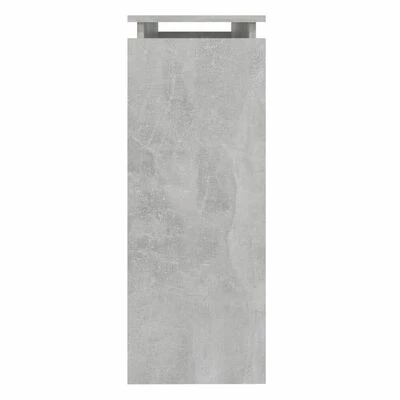 VidaXL Table console Gris béton 102x30x80 cm Aggloméré 5 VidaXL Table console Gris béton 102x30x80 cm Aggloméré – Image 5