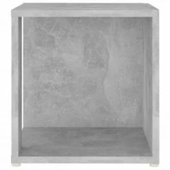VidaXL Table d'appoint Gris béton 33x33x34,5 cm Aggloméré -Tables d'appoint Soldes image 5 809012