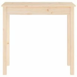 VidaXL Table console 80x40x75 cm Bois massif de pin -Tables d'appoint Soldes image 5 814244