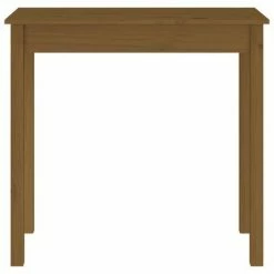 VidaXL Table console Marron miel 80x40x75 cm Bois massif de pin -Tables d'appoint Soldes image 5 814247