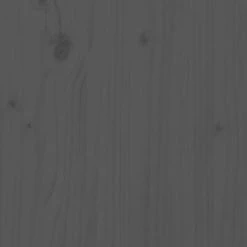 VidaXL Table console Gris 110x40x75 cm Bois de pin solide -Tables d'appoint Soldes image 5 814301