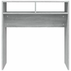 VidaXL Table console Sonoma gris 78x30x80 cm Bois d'ingénierie -Tables d'appoint Soldes image 5 815937