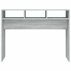 VidaXL Table console Sonoma gris 105x30x80 cm Bois d'ingénierie -Tables d'appoint Soldes image 5 815940