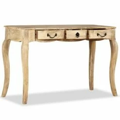 VidaXL Table console Bois de manguier massif 120 x 50 x 80 cm 11 VidaXL Table console Bois de manguier massif 120 x 50 x 80 cm -Tables d'appoint Soldes image 6 243987