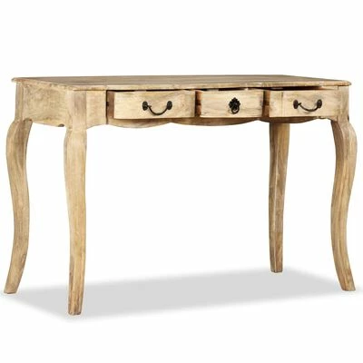 VidaXL Table console Bois de manguier massif 120 x 50 x 80 cm 6 VidaXL Table console Bois de manguier massif 120 x 50 x 80 cm – Image 6