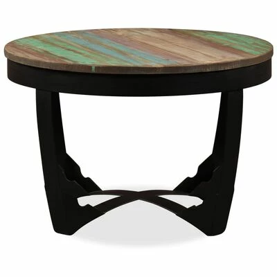 VidaXL Table d'appoint Bois de récupération massif 60 x 40 cm 6 VidaXL Table d'appoint Bois de récupération massif 60 x 40 cm – Image 6