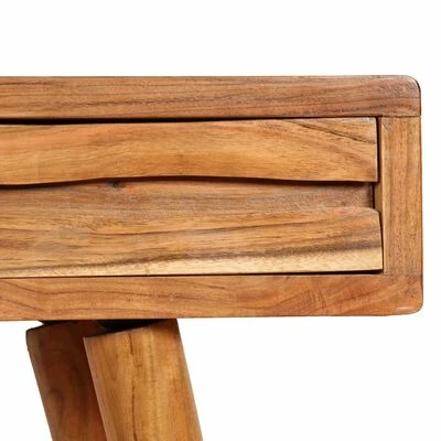 VidaXL Table console Bois d'acacia avec tiroirs sculptés 118x30x80 cm 6 VidaXL Table console Bois d'acacia avec tiroirs sculptés 118x30x80 cm – Image 6