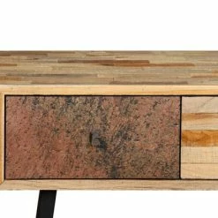 VidaXL Table console Teck massif de récupération 120 x 30 x 76 cm 11 VidaXL Table console Teck massif de récupération 120 x 30 x 76 cm -Tables d'appoint Soldes image 6 245403