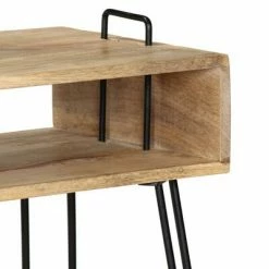 VidaXL Table console Bois de manguier massif 115 x 35 x 76 cm -Tables d'appoint Soldes image 6 246022