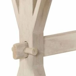 VidaXL Table console avec dessus en zinc 118x35x76 cm Bois de manguier 11 VidaXL Table console avec dessus en zinc 118x35x76 cm Bois de manguier -Tables d'appoint Soldes image 6 247120