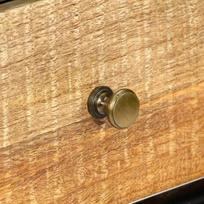 VidaXL Table console 118 x 30 x 75 cm Bois de manguier massif 6 VidaXL Table console 118 x 30 x 75 cm Bois de manguier massif – Image 6