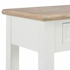 VidaXL Table console Blanc 110x35x80 cm Bois -Tables d'appoint Soldes image 6 249901